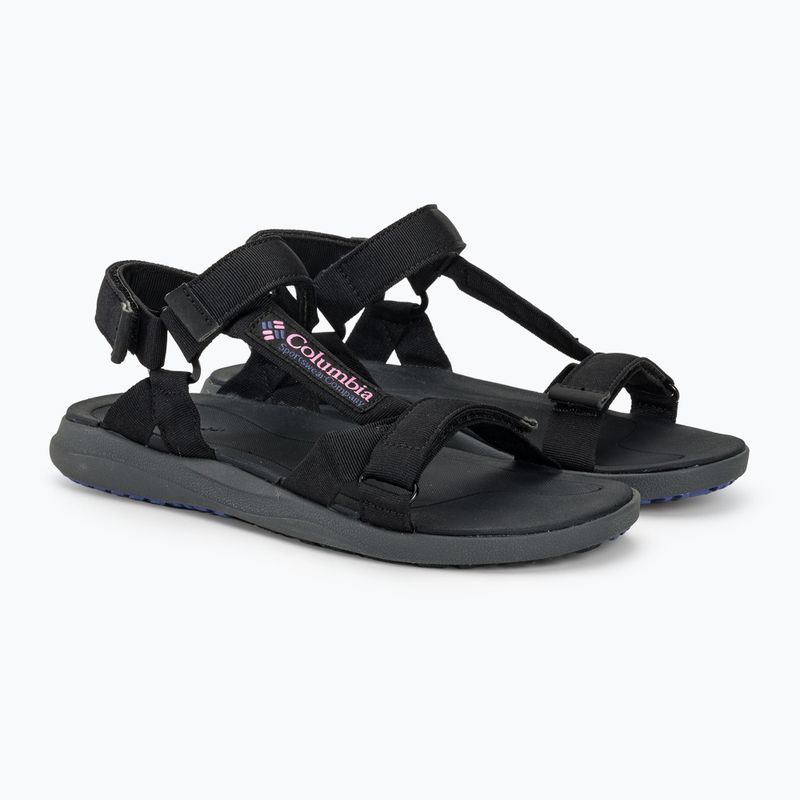 Columbia Globetrot black/cosmos women's sandals 6