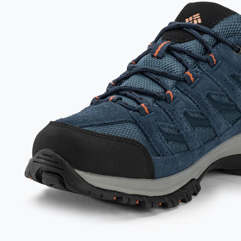 Columbia Crestwood zinc/owl men's hiking boots 7