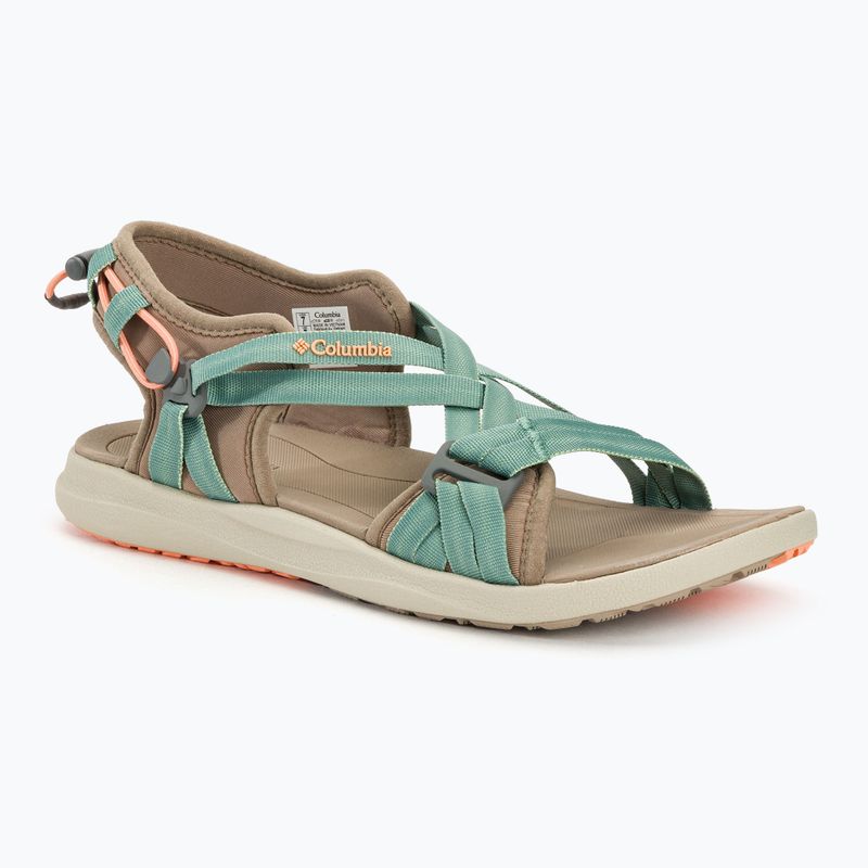 Columbia women's sandals 1889551 fungi/apricot fizz