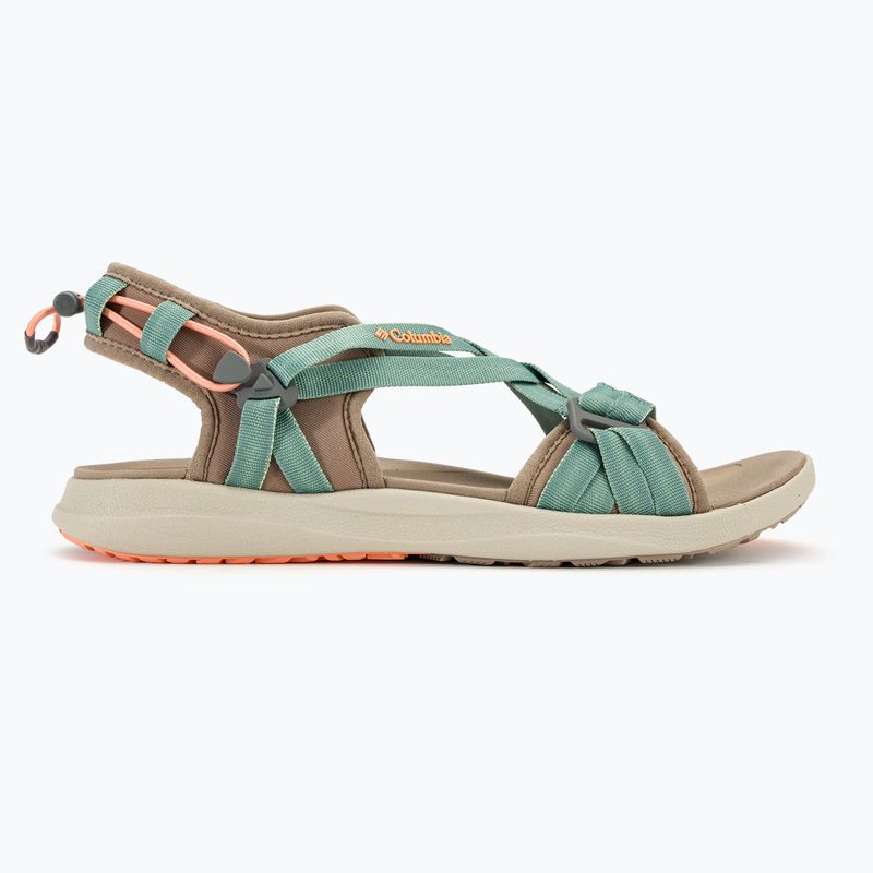 Columbia women's sandals 1889551 fungi/apricot fizz 3