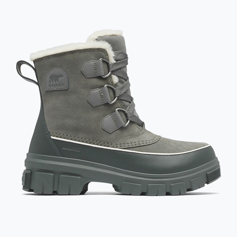 Women's Sorel Torino V WP Outdry snow boots quarry/grill 9