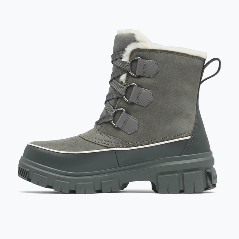 Women's Sorel Torino V WP Outdry snow boots quarry/grill 10