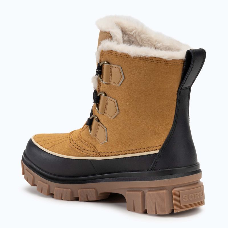 Women's Sorel Torino V WP Outdry curry/black snow boots 3