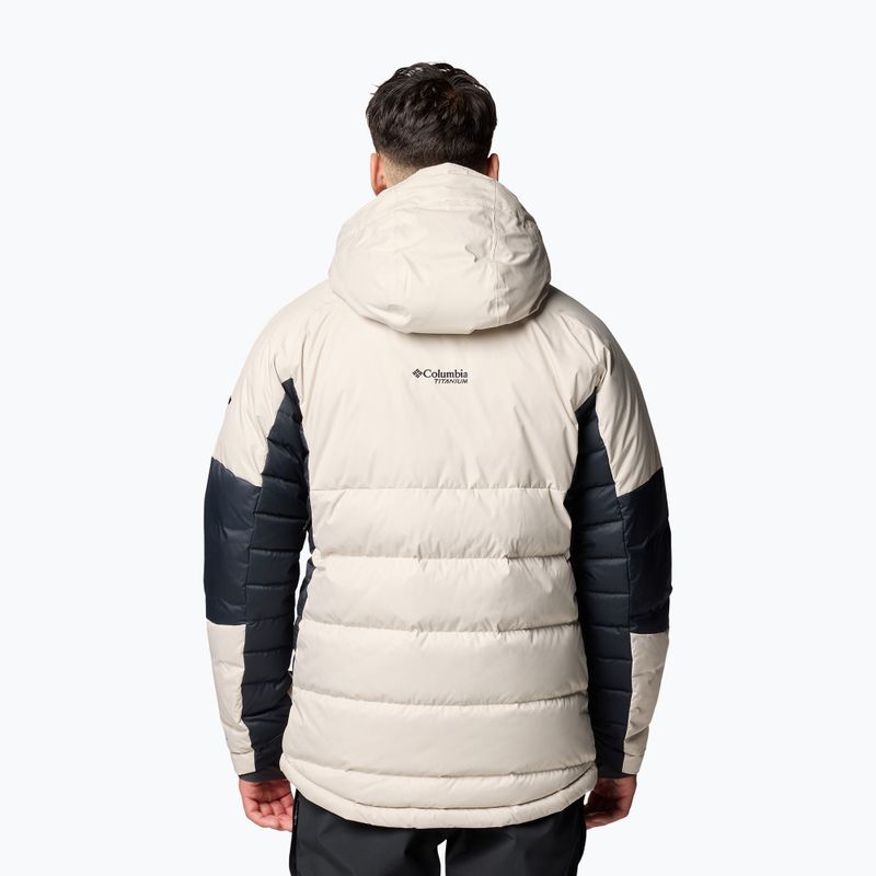 Men's Columbia Roaring Fork II Down ski jacket dark stone/black 3