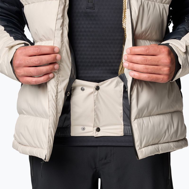 Men's Columbia Roaring Fork II Down ski jacket dark stone/black 10