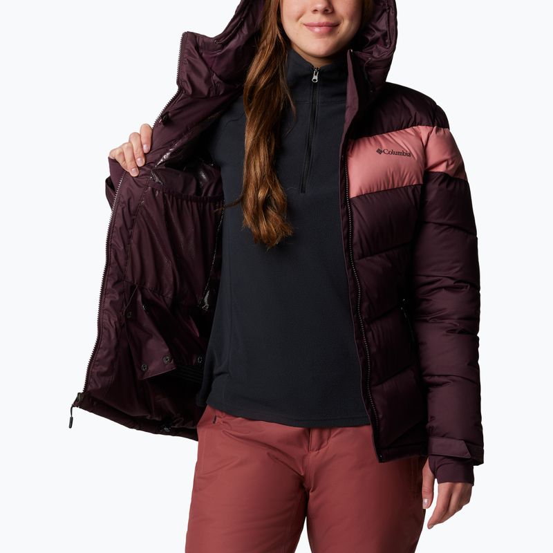 Columbia Abbott Peak II Ins moonvista/pink agave women's ski jacket 7