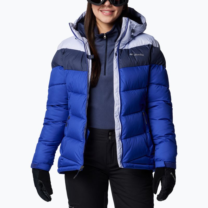 Columbia Abbott Peak II Ins clematis blue/snowdrift women's ski jacket 4