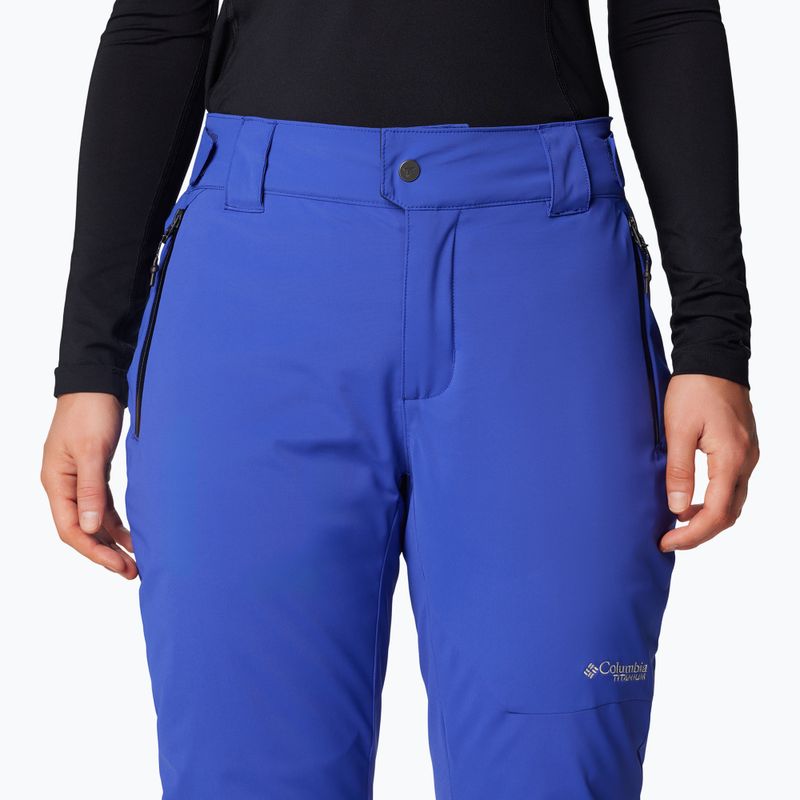 Columbia Cirque Bowl Insulated clematis blue women's ski trousers 5