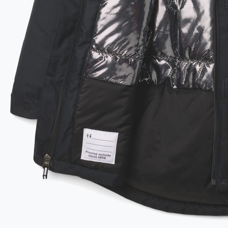 Children's ski jacket Columbia Hikebound II Long Insulated black 3
