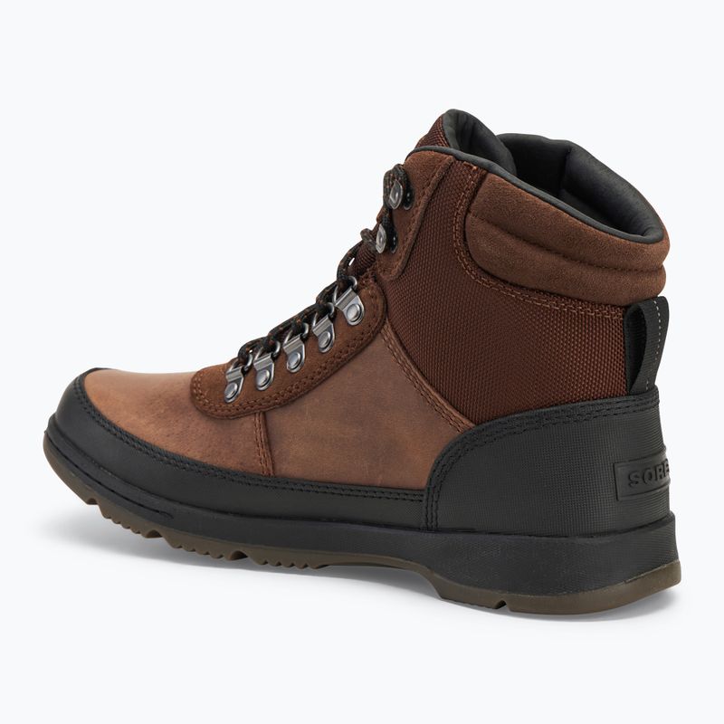 Men's Sorel Ankeny II Hiker Plus WP tobacco/black boots 3