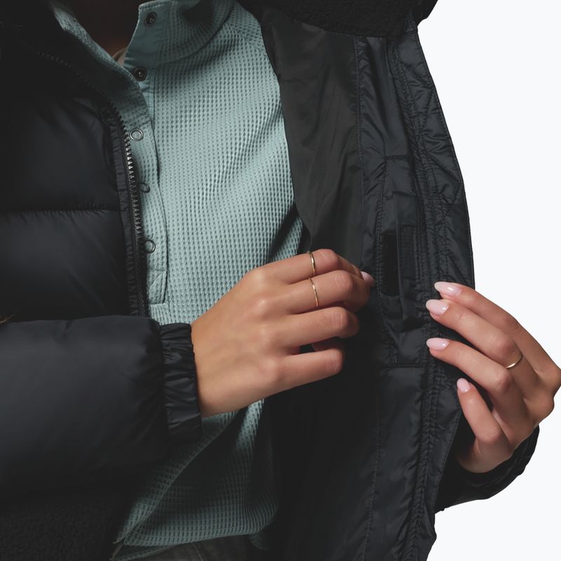 Women's hybrid jacket Columbia Leadbetter Point II Sherpa Hybrid black 7