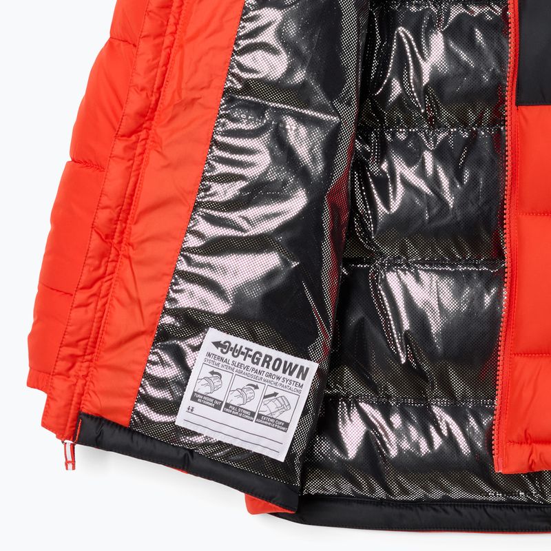 Columbia Pike Lake II Hooded spicy/ black children's down jacket 3