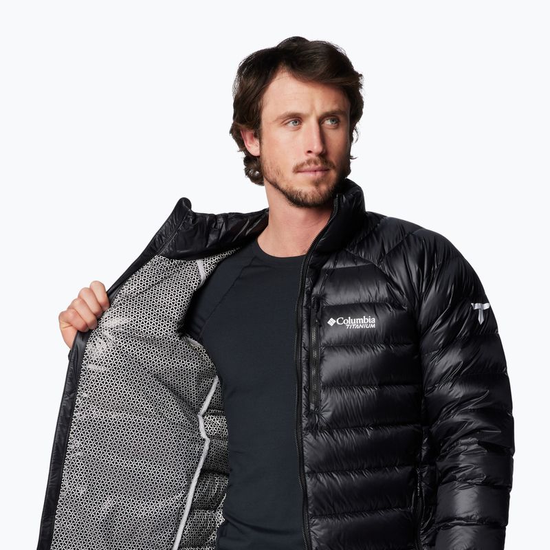 Men's Columbia Arctic Crest Down Jacket black 8