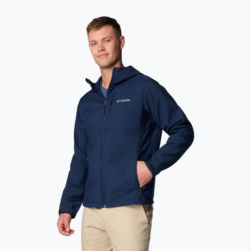 Men's Columbia Ascender II Hooded softshell jacket collegiate navy 4