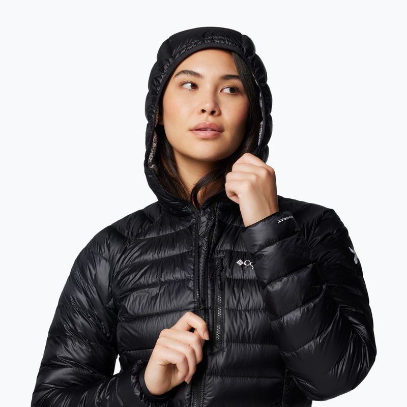 Columbia women's down jacket Arctic Crest Down Hooded black 5