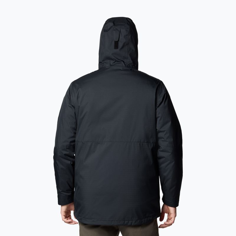 Columbia Oak Harbor Interchange men's down jacket black 3