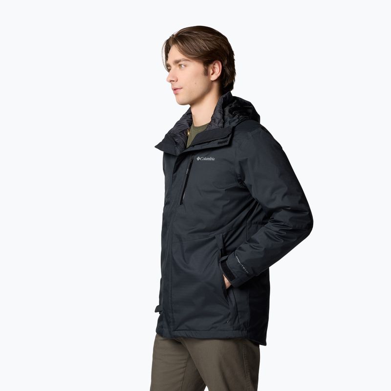 Columbia Oak Harbor Interchange men's down jacket black 4