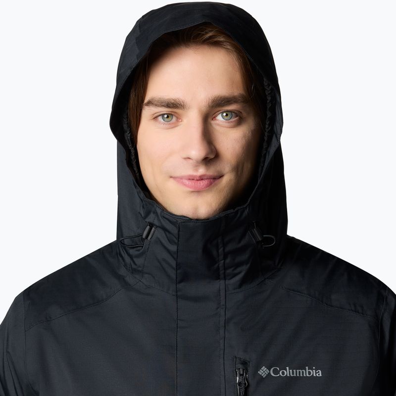 Columbia Oak Harbor Interchange men's down jacket black 5