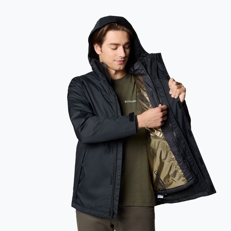 Columbia Oak Harbor Interchange men's down jacket black 7