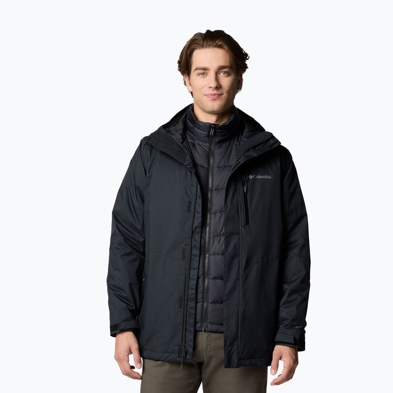 Columbia Oak Harbor Interchange men's down jacket black 8