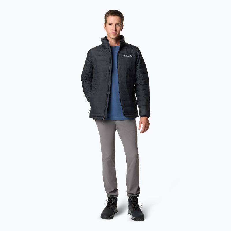 Columbia Powder Lite II men's down jacket black 2