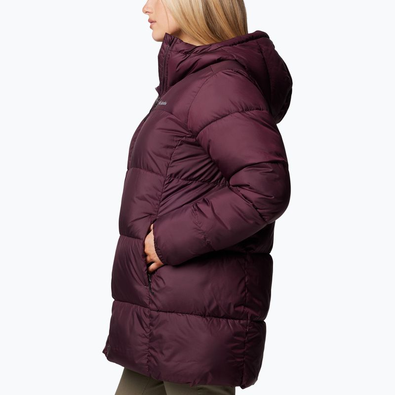 Columbia Puffect II Mid Hooded moonvista women's down jacket 5