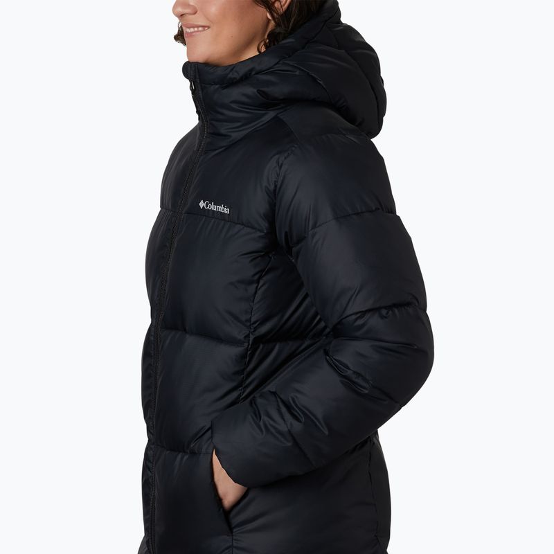 Columbia women's down jacket Puffect II Mid Hooded black 3