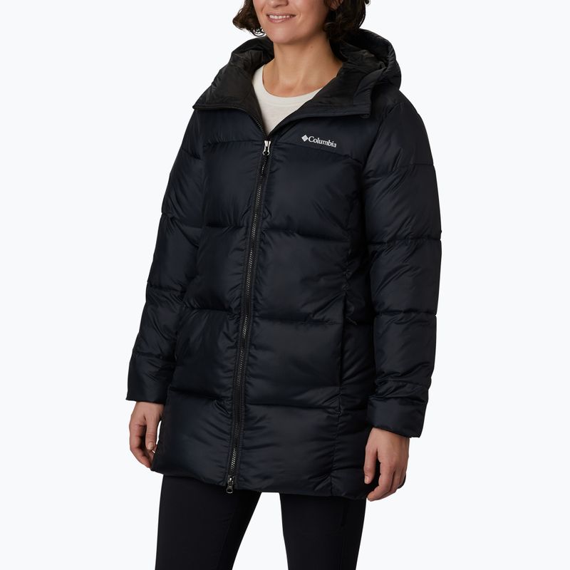 Columbia women's down jacket Puffect II Mid Hooded black 5