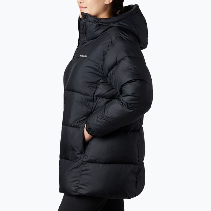 Columbia women's down jacket Puffect II Mid Hooded black 6