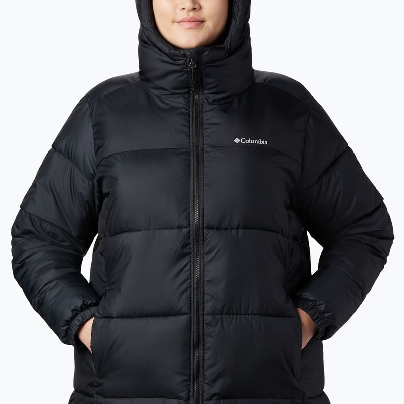 Columbia women's down jacket Puffect II Mid Hooded black 7