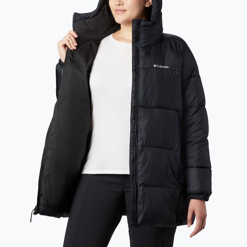 Columbia women's down jacket Puffect II Mid Hooded black 8