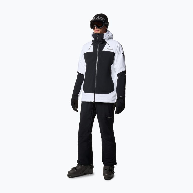 Columbia Cirque Bowl men's ski jacket white/black 2