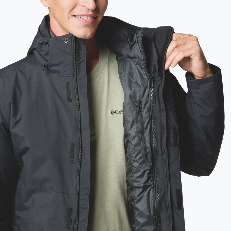Men's insulated jacket Columbia Element Blocker III Interchange black 9