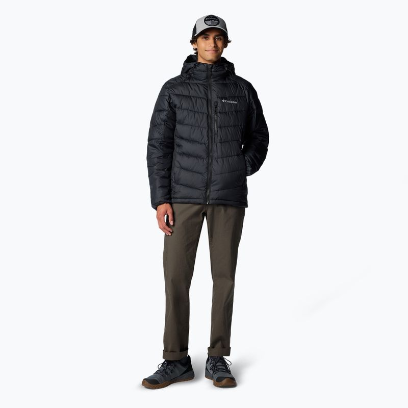 Men's Columbia Labyrinth Loop II Hooded down jacket black 2