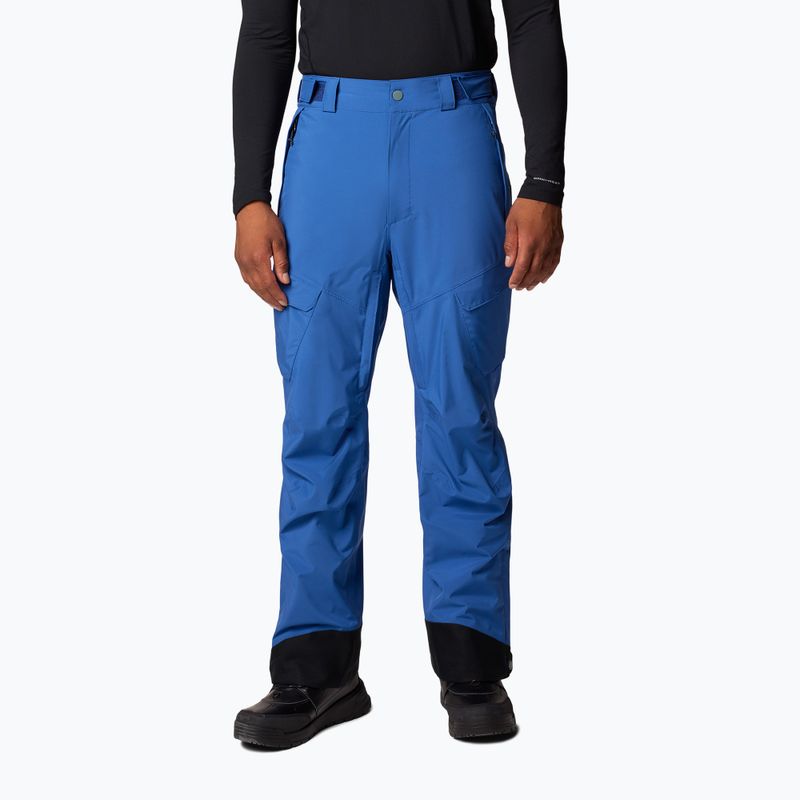 Columbia Powder Stash II men's ski trousers mountain blue / black