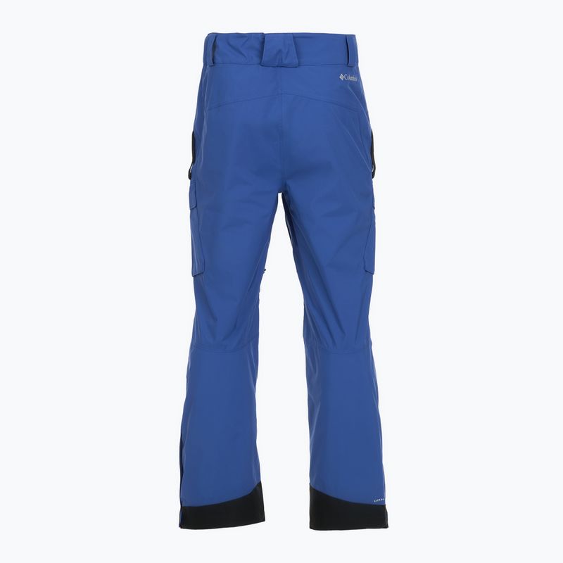 Columbia Powder Stash II men's ski trousers mountain blue / black 11