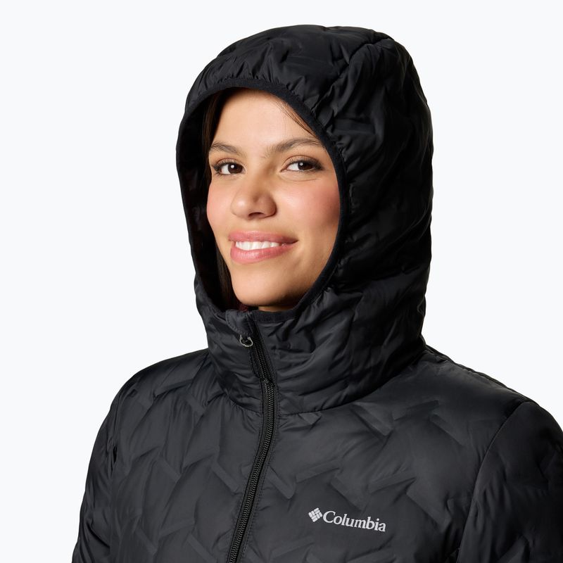 Columbia women's Delta Ridge II Long Down coat black 6