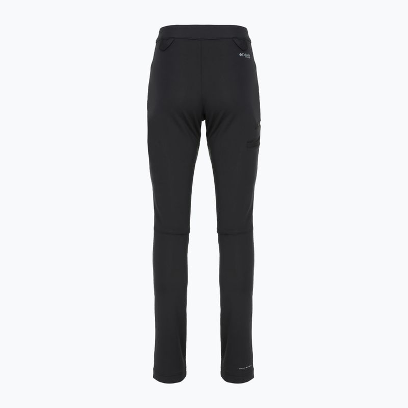 Women's trekking trousers Columbia Vast Canyon High black 6