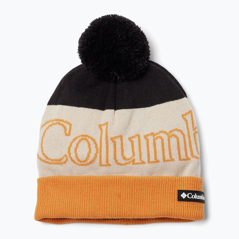 Columbia Polar Powder II winter cap black/dark stone/sunstone