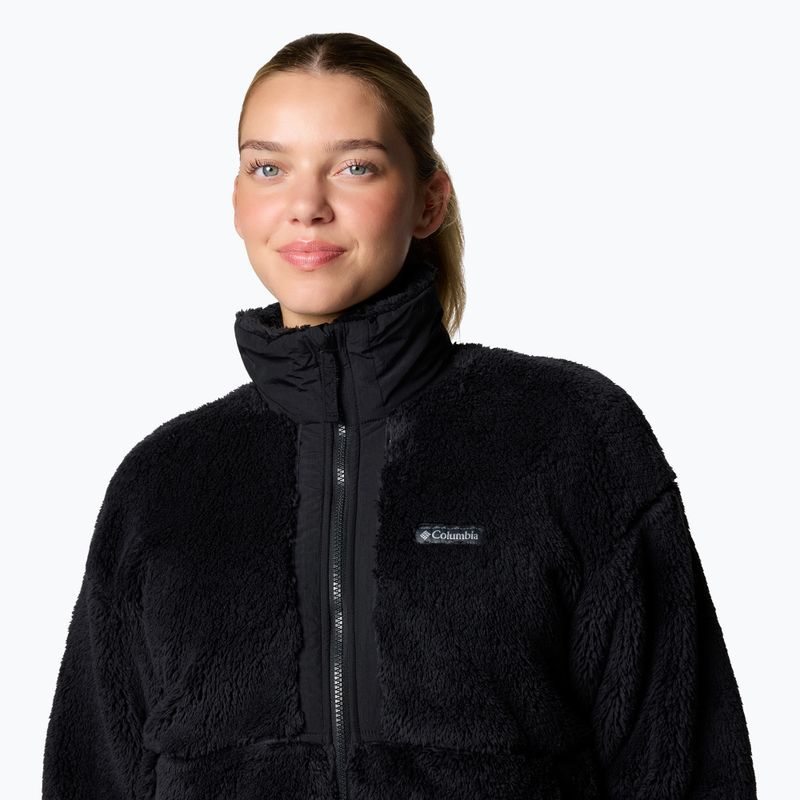 Women's sweatshirt Columbia Boundless Discovery Sherpa Full Zip II black 6