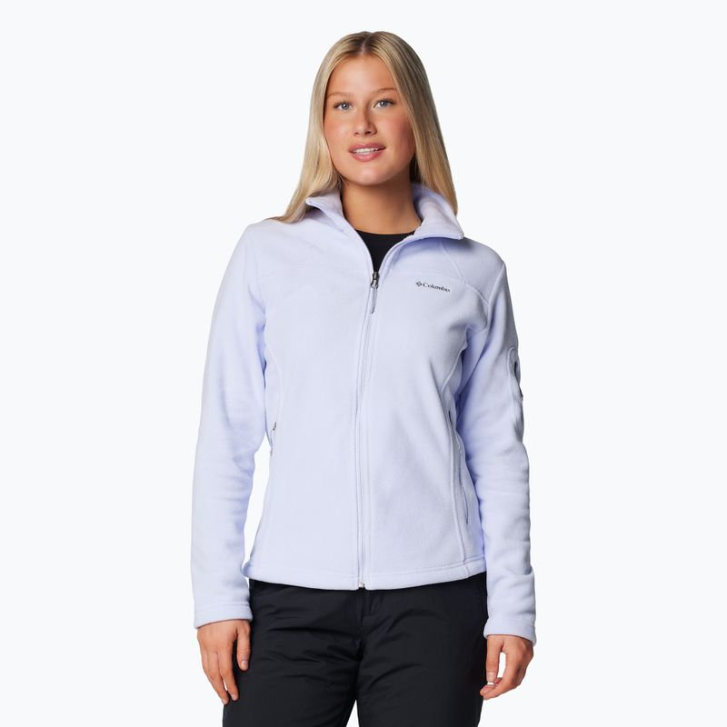 Columbia Fast Trek II snowdrift women's fleece sweatshirt