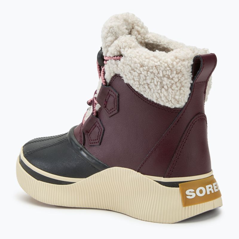 Sorel Youth Out N About IV Chillz epic plum/black children's snow boots 3