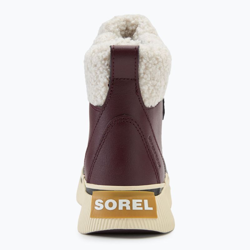 Sorel Youth Out N About IV Chillz epic plum/black children's snow boots 6