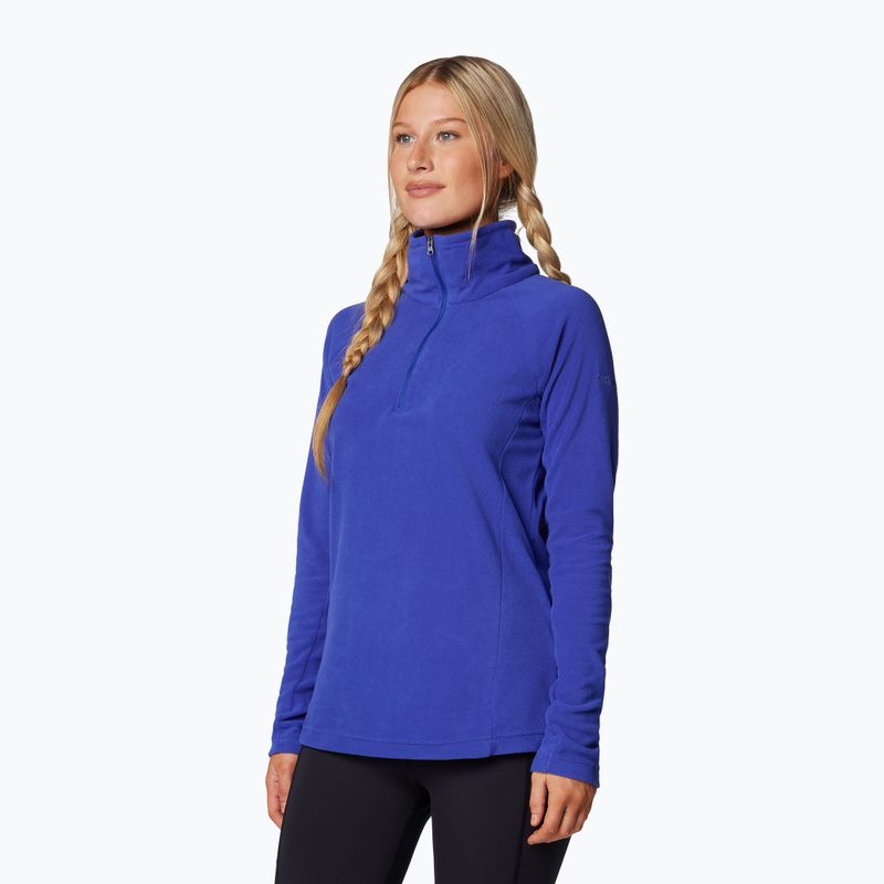 Women's fleece sweatshirt Columbia Glacial IV 1/2 Zip clematis blue 4