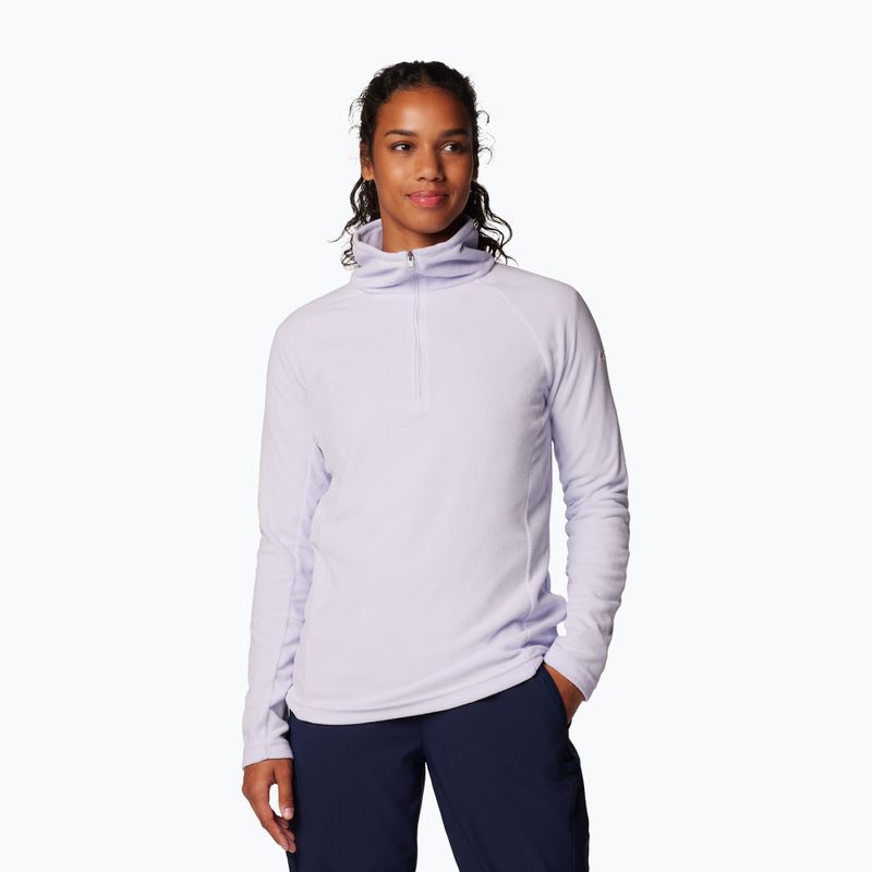 Columbia Glacial IV 1/2 Zip snowdrift women's fleece sweatshirt