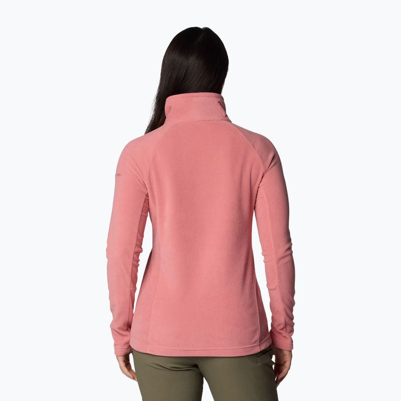 Women's Columbia Glacial IV 1/2 Zip fleece sweatshirt pink agave 3