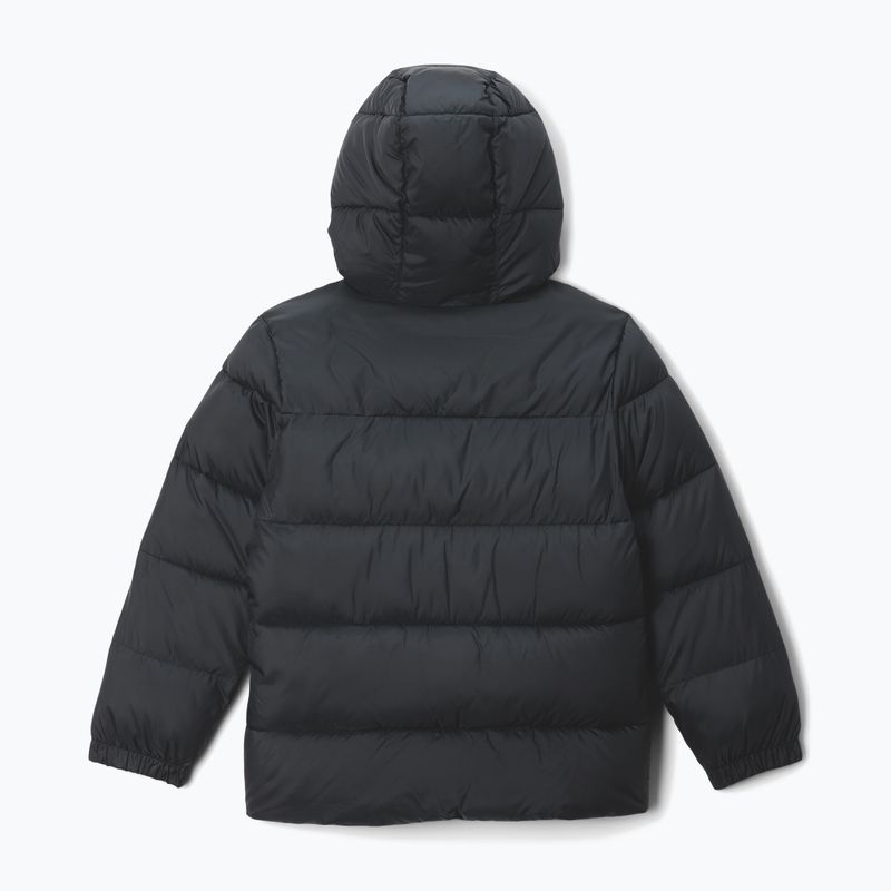 Children's insulated jacket Columbia Puffect Hooded black 2