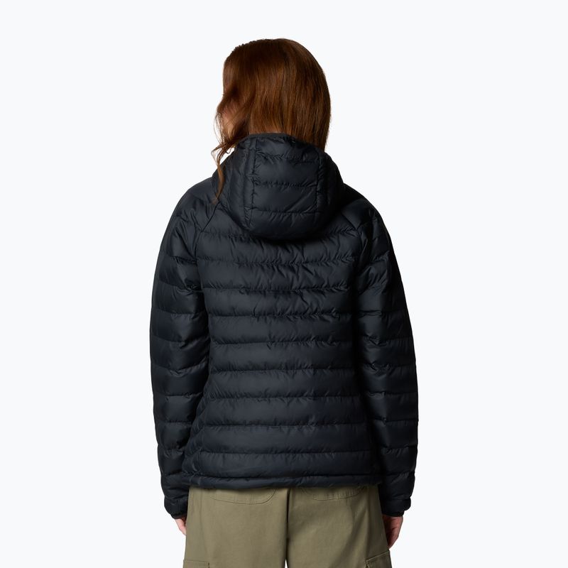 Columbia Powder Lite II Hooded black women's down jacket 3