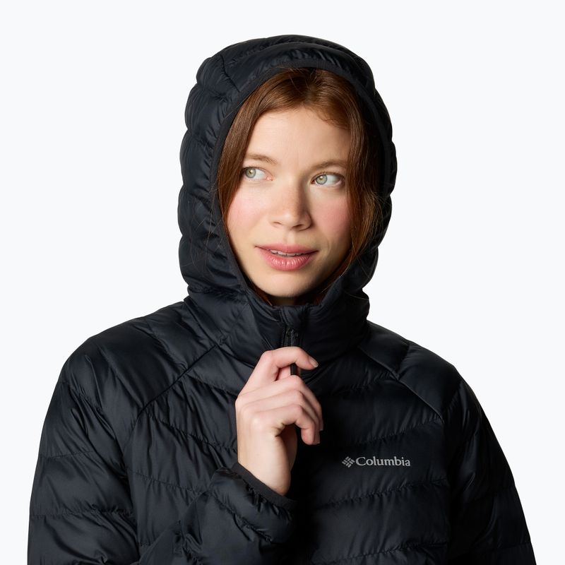 Columbia Powder Lite II Hooded black women's down jacket 5