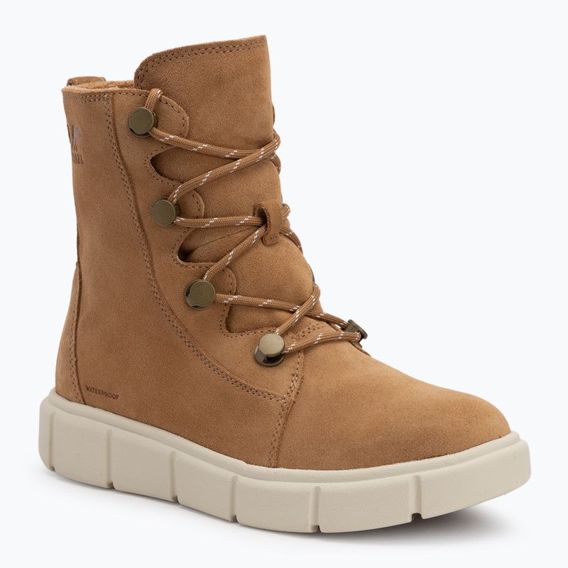 Women's Sorel Explorer III Joan tawny buff/chalk snow boots